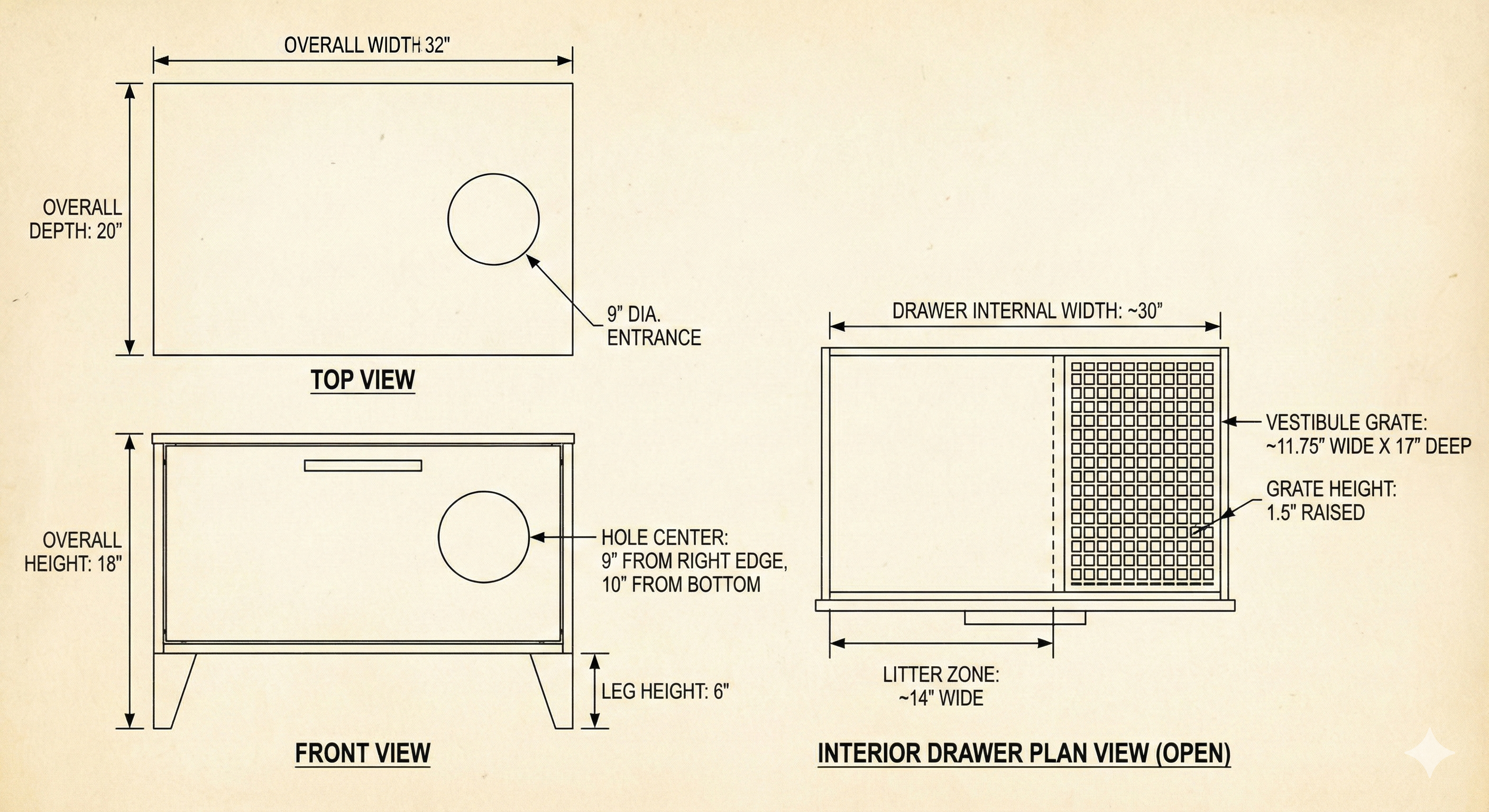 Vestibule Patent Schematics